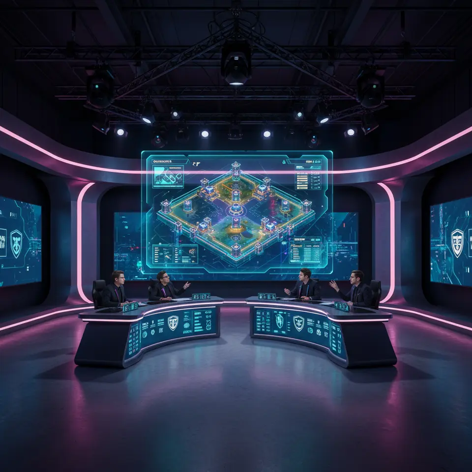 Britain Pro-Am League of Legends Invitational stage