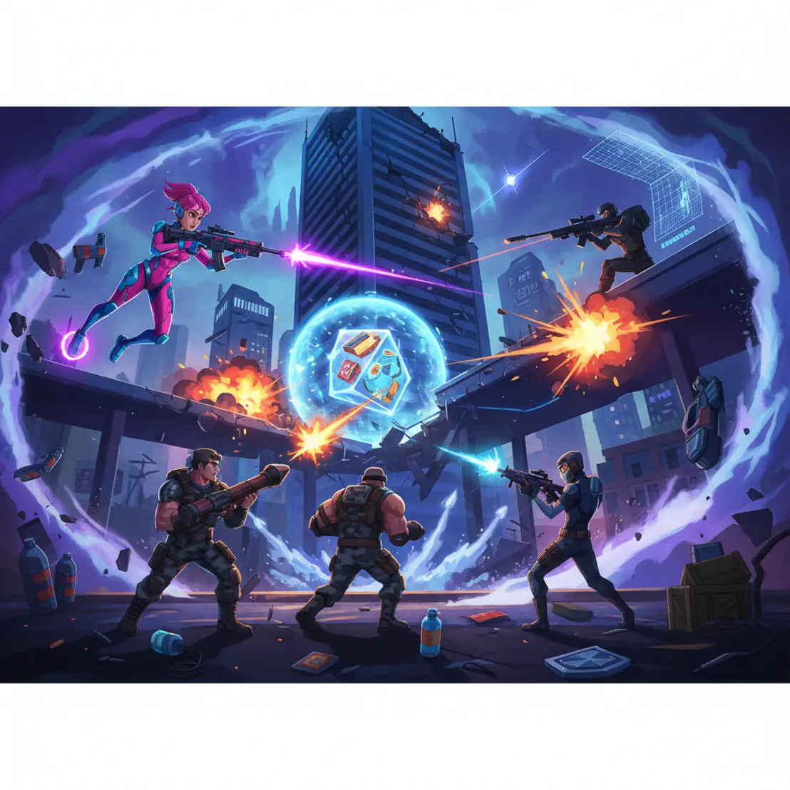 Fortnite competitive matches
